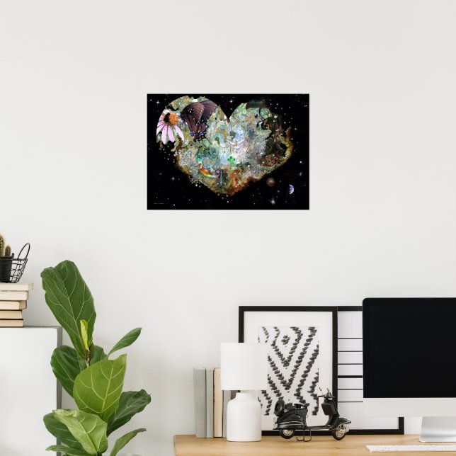 Love your World! Poster (Home Office)