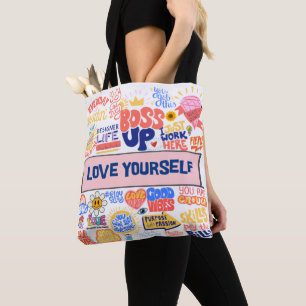 LOVE YOURSELF- BOSS UP TOTE