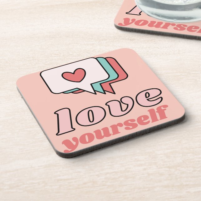 Love yourself  coaster (Left Side)