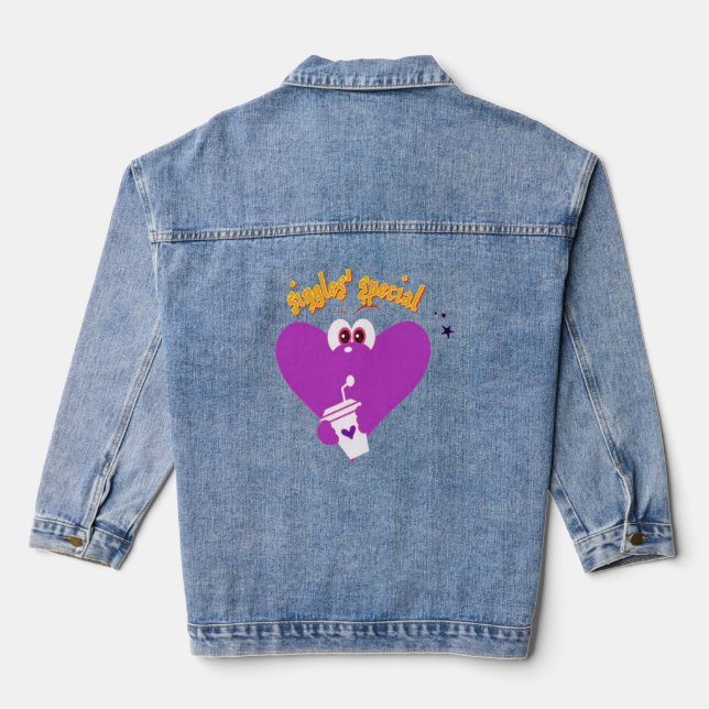 love-yourself denim jacket (Back)