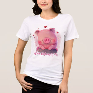 Love Yourself First Tri-Blend Shirt