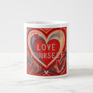 Love Yourself Large Coffee Mug