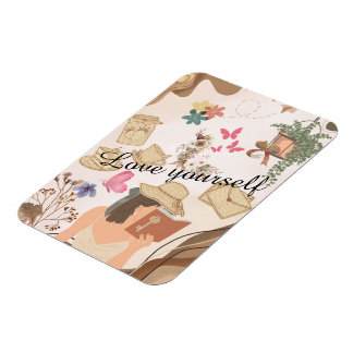 Love yourself magnet
