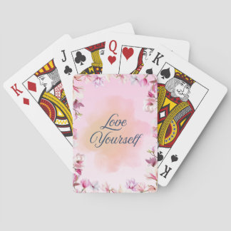 Love Yourself Playing Cards