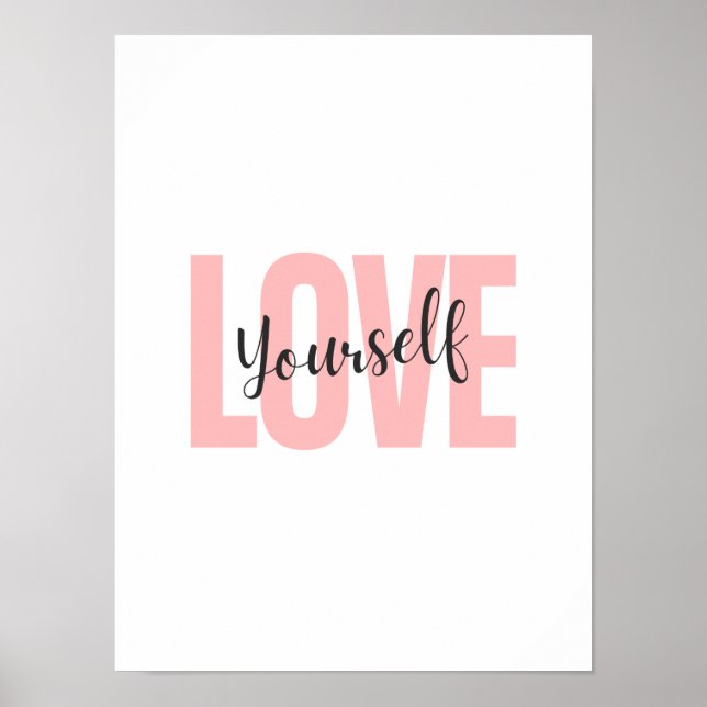 Love Yourself  Poster (Front)