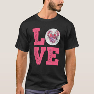 LOVE Zebra Finches Bird Finches Owner Finch Bird T-Shirt