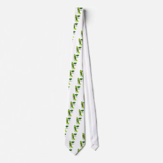 Love Zesty Lime Green Stiletto Shoe and Heart Tie