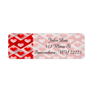 Love Zigs and Zags Return Address Label
