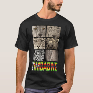 Love Zimbabwe Love Wildlife for Zimbabwe Wildlife T-Shirt