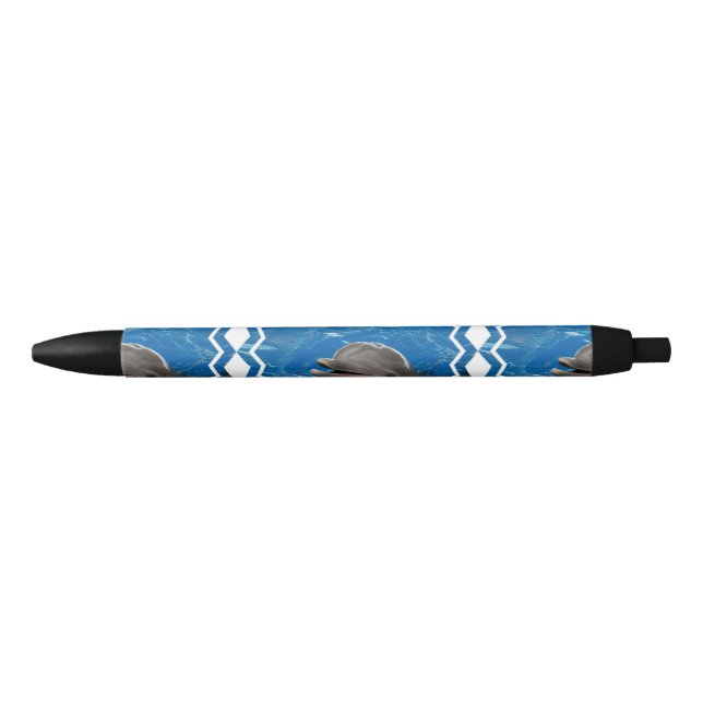Loveable Dolphin Black Ink Pen (Front)