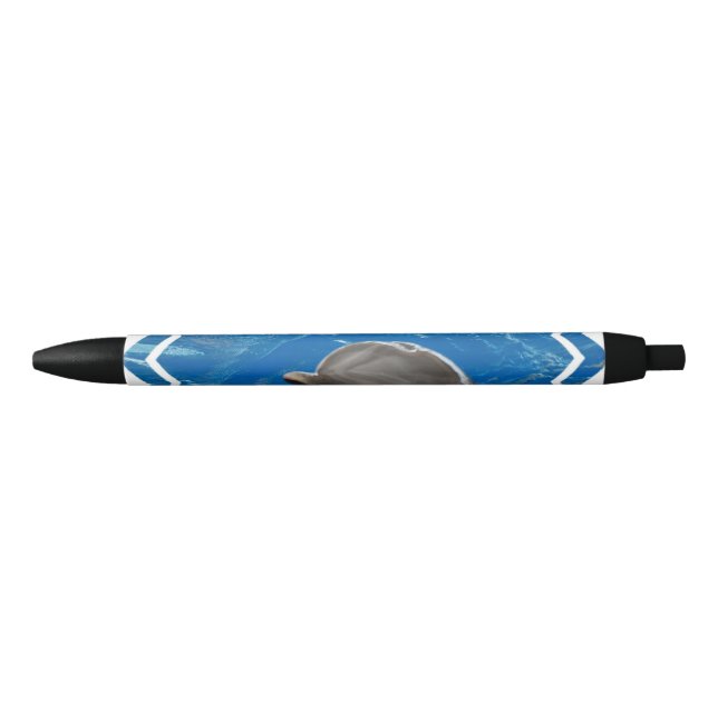 Loveable Dolphin Black Ink Pen (Front)