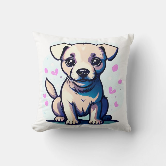 Loveable Lab Cushion (Front)