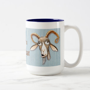 Loveable Old Goat - Customise Two-Tone Coffee Mug