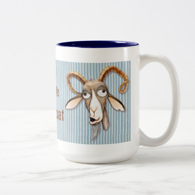 Loveable Old Goat - Customise Two-Tone Coffee Mug (Right)