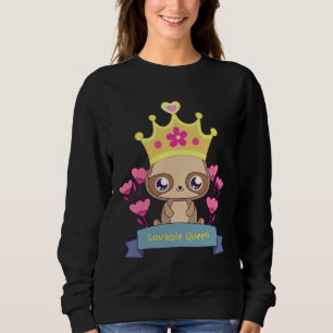Loveable Queen Sloth Sweatshirt