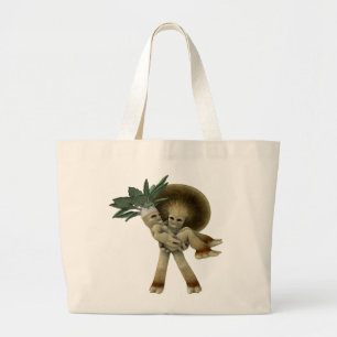 Loveable Vegetables - Carry me home Large Tote Bag