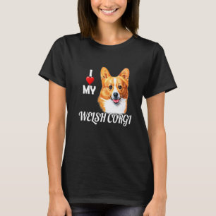 Loveable Welsh Corgi I Love My Welsh Corgi Pet Own T-Shirt