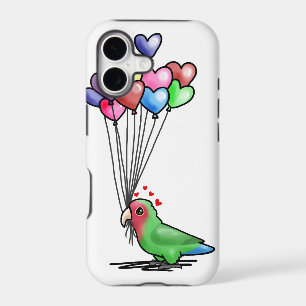 Lovebird case in WHITE