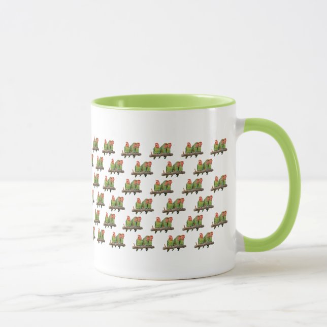 Lovebird Frenzy Mug (Right)