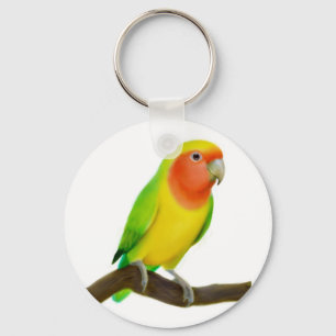 Lovebird Keychain