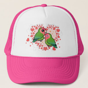Lovebird Love Heart Trucker Hat