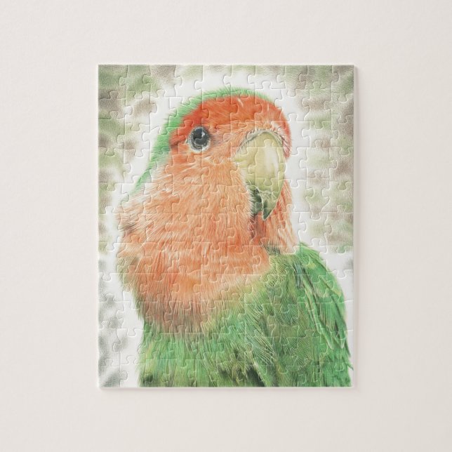 Lovebird Pilaf Jigsaw Puzzle (Vertical)