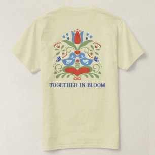 Lovebirds and Blossoms  T-Shirt