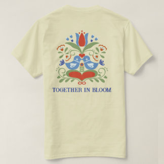 Lovebirds and Blossoms  T-Shirt