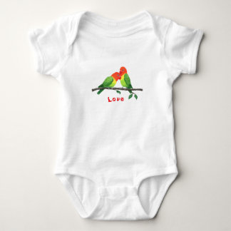 Lovebirds Baby One-Piece Bodysuit