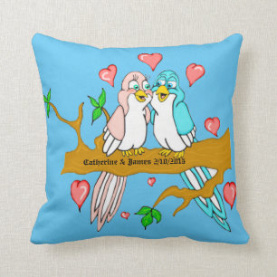 Lovebirds Cushion