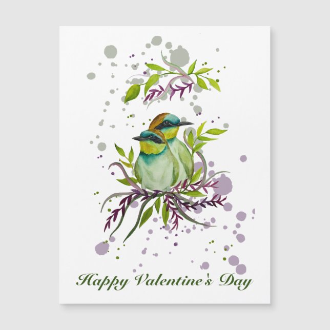 Lovebirds for Valentine's Day (Front)