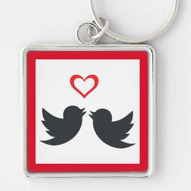 LOVEBIRDS KEY RING (Front)