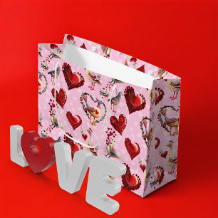 LoveBirds Large Gift Bag