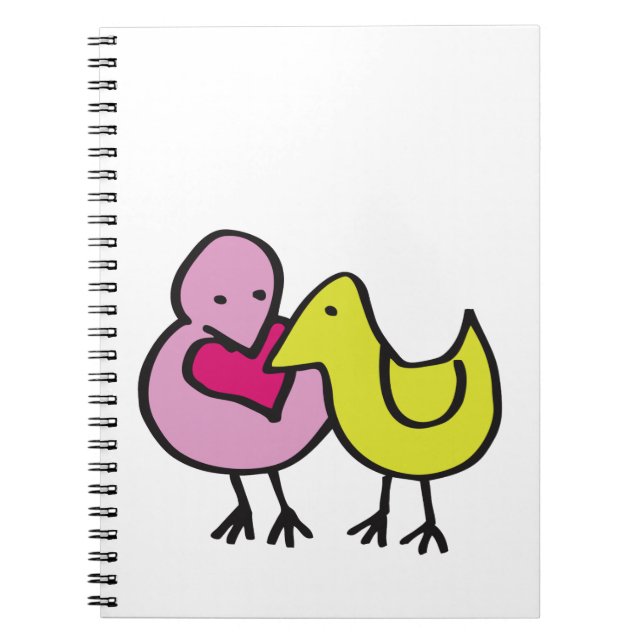 Lovebirds Notebook (Front)