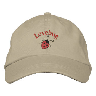 LoveBug with Ladybug Embroidered Hat