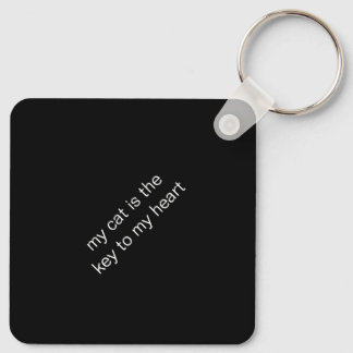 lovecats symbol key holder key ring