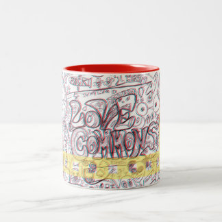 LOVECOMMONS Mag Two-Tone Coffee Mug