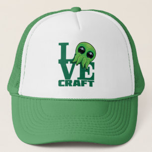Lovecraft Baby Cthulhu Design – Spooky Cute Love Trucker Hat