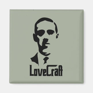 Lovecraft Style Face Magnet