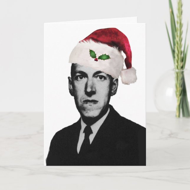 Lovecraft Xmas Holiday Card (Front)