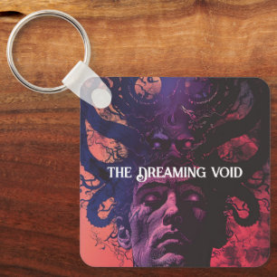 Lovecraftian Dark fantasy Key Ring