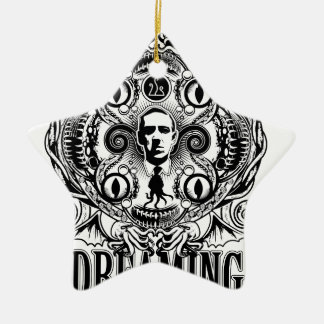 Lovecraftian Dreams Ceramic Tree Decoration