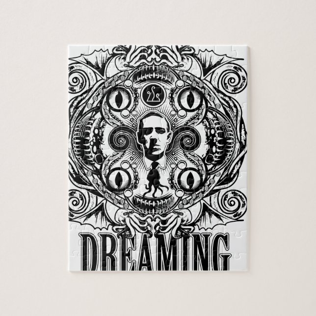 Lovecraftian Dreams Jigsaw Puzzle (Vertical)