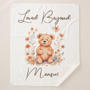 Loved Beyond Measure Sherpa Blanket