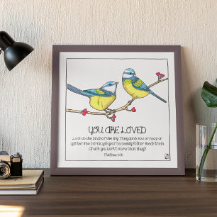 Loved Birds Poster