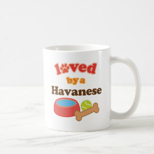 Loved By A Havanese (Dog Breed) Coffee Mug