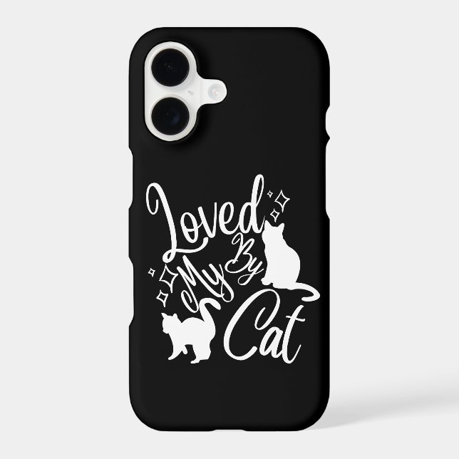 Loved By My Cat In White (Back)