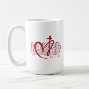 LOVED Christian John 3:16 Coffee Mug
