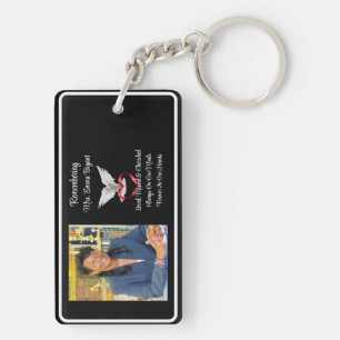 Loved, Missed & Cherished Memorial keychain