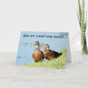 Loved missed Very much Greeting Card
